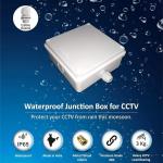 Abs Plastic White CCTV Camera Housing